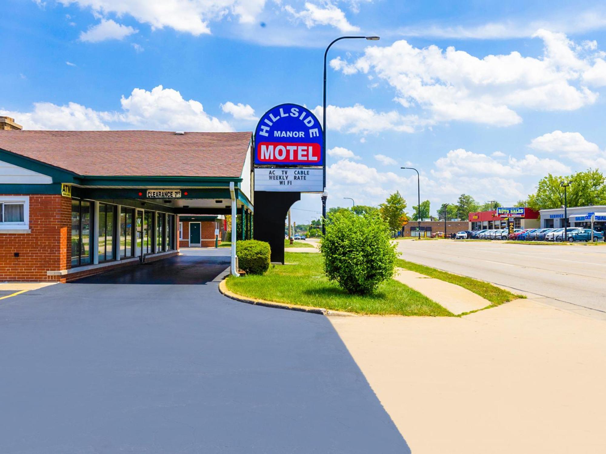 Manor Motel By Oyo Near Oak Brook Chicago Westchester Hillside Exteriör bild